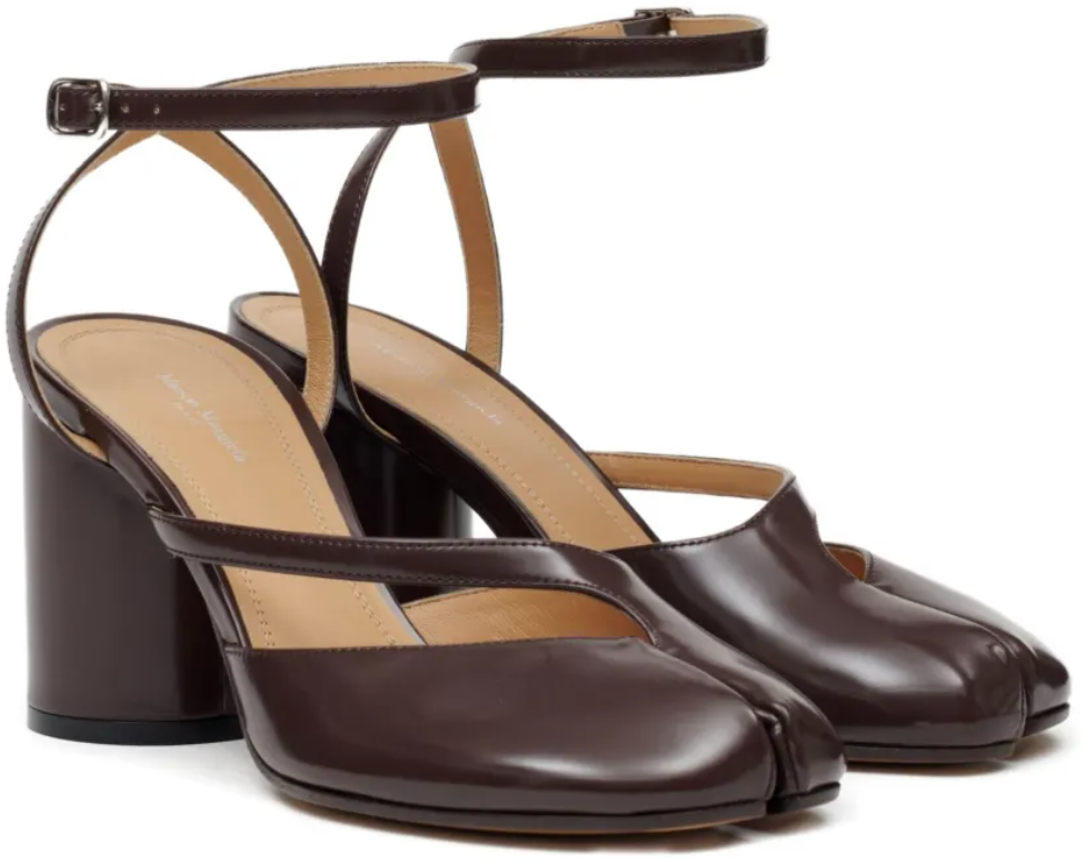 Maison Margiela Tabi Sandal Pump H80 Brown Beige