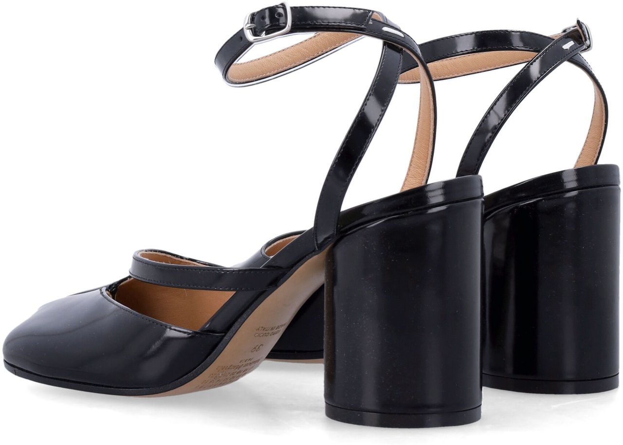 Maison Margiela Tabi Sandal Pump Nero Zwart