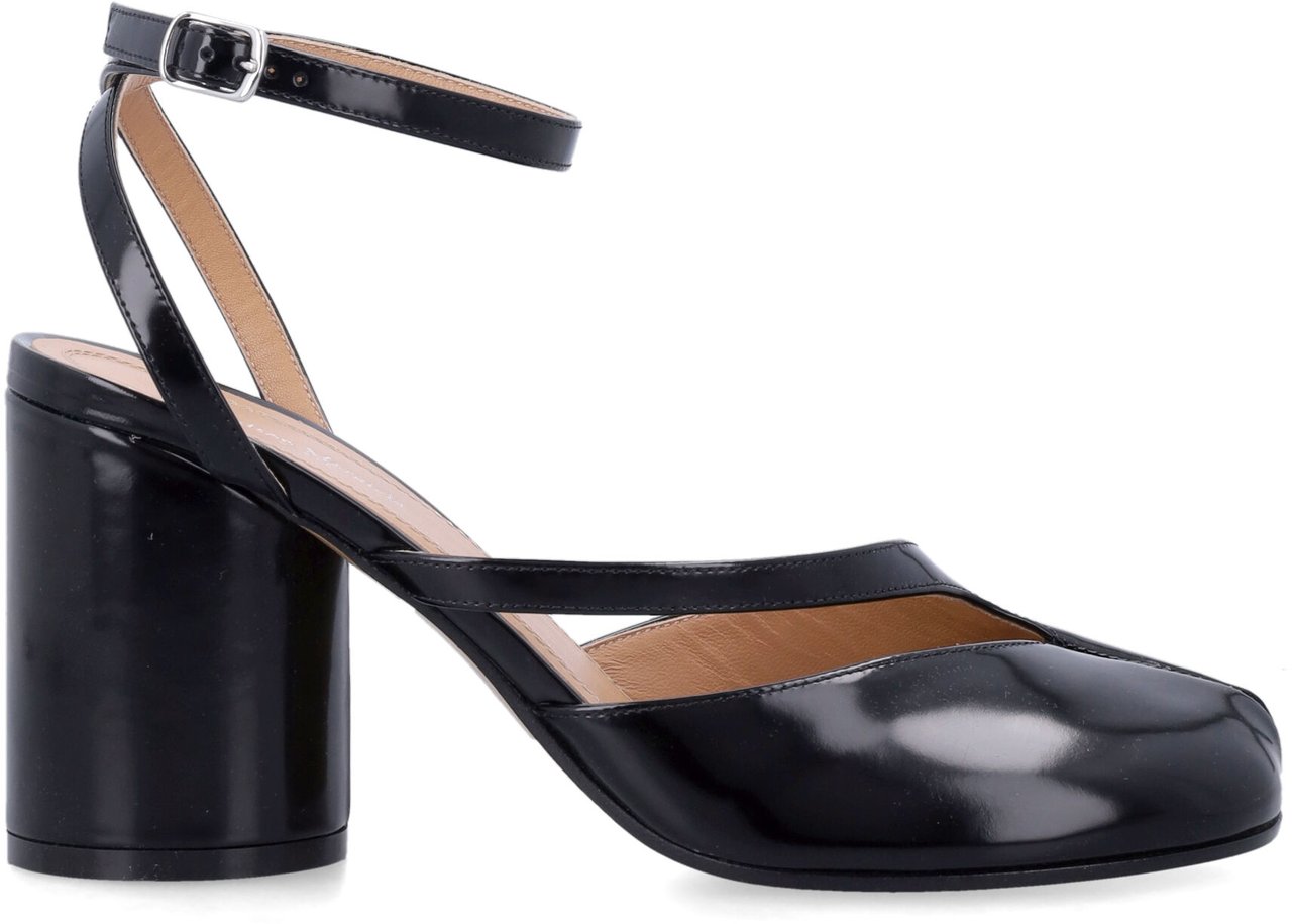 Maison Margiela Tabi Sandal Pump Nero Zwart