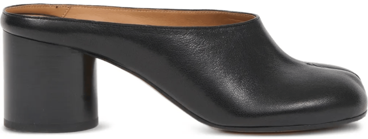 Maison Margiela Tabi Pump Mules H60 Black Zwart