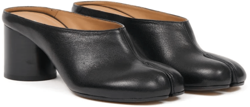 Maison Margiela Tabi Pump Mules H60 Black Zwart