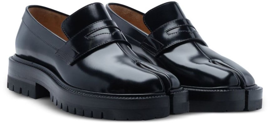 Maison Margiela Flat Shoes Black Zwart