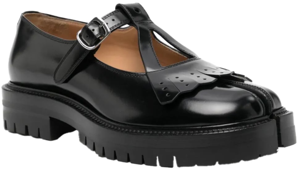 Maison Margiela Tabi County Mary Jane Black Zwart
