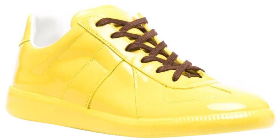 Maison Margiela Replica Low Top Sneakers Geel