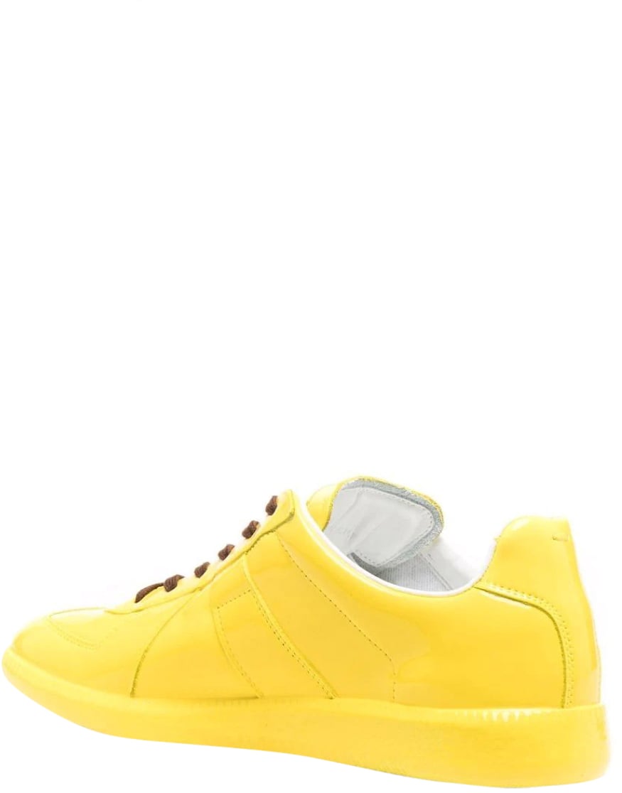 Maison Margiela Replica Low Top Sneakers Geel
