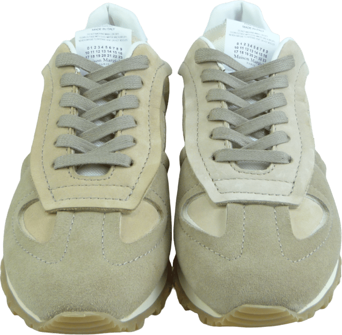 Maison Margiela Sneakers retro Runner donna Beige