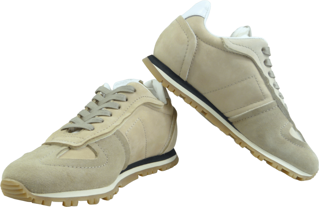 Maison Margiela Sneakers retro Runner donna Beige
