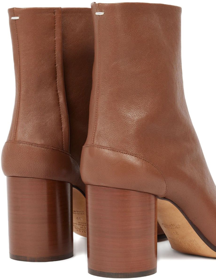 Maison Margiela Boots Leather Brown Bruin