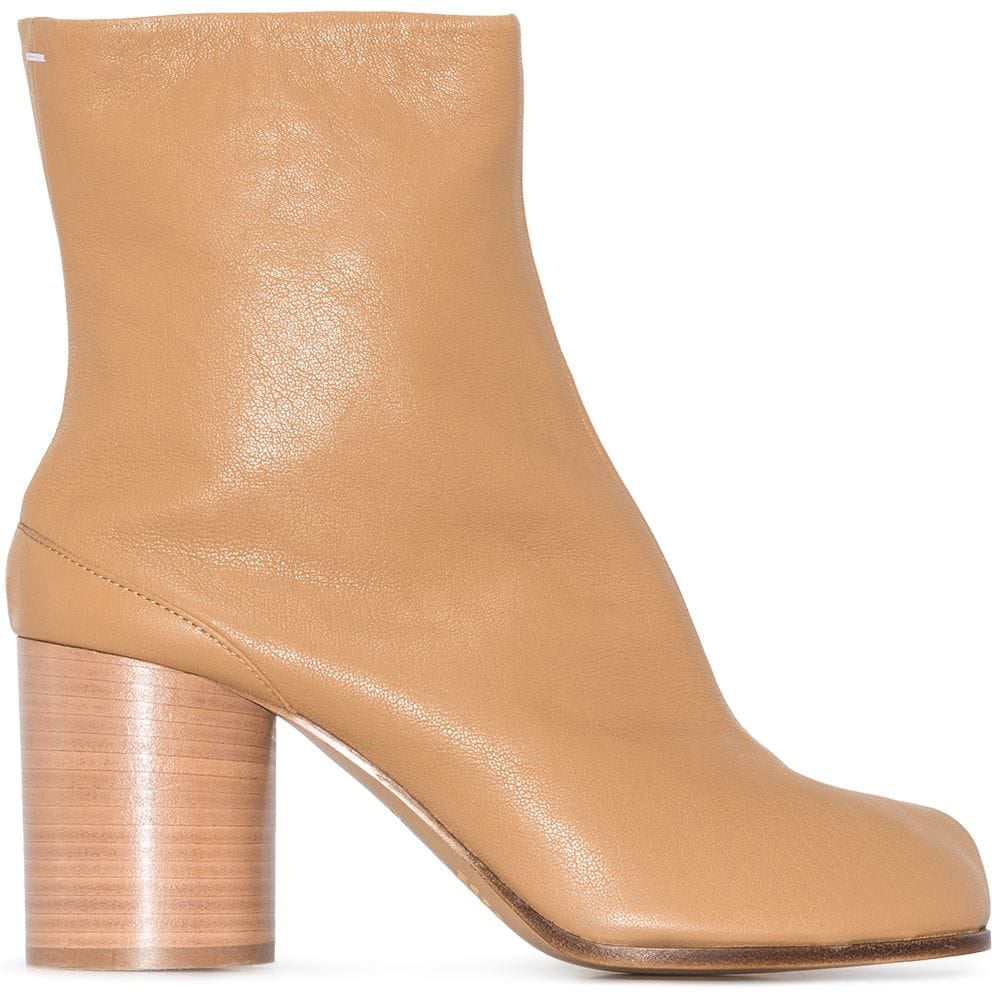 Maison Margiela Boots Leather Brown Bruin