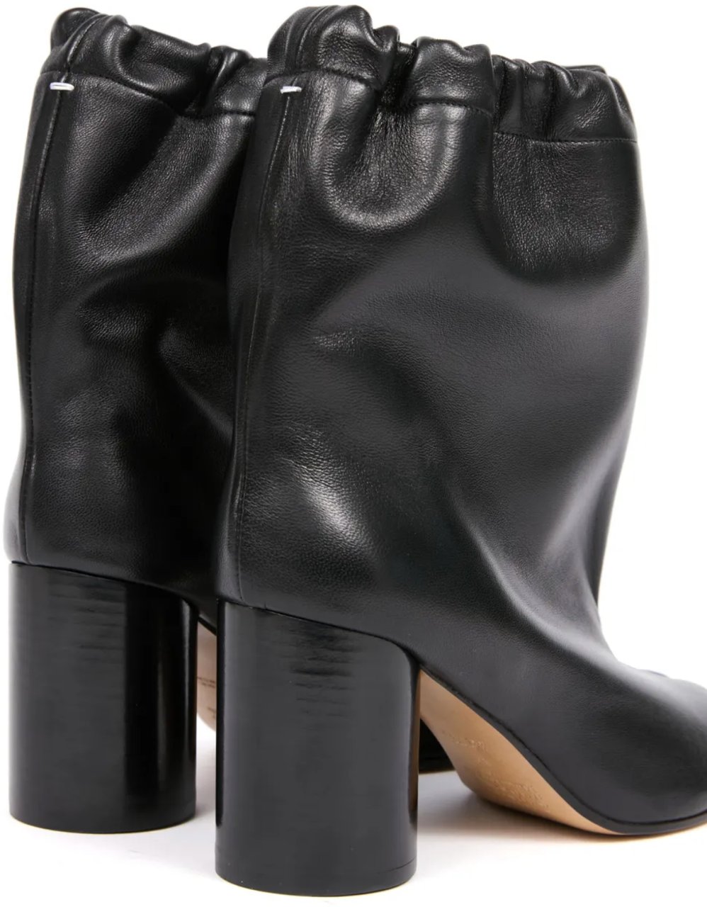 Maison Margiela Tabi Balloon Ankle Boots 80 Black Zwart