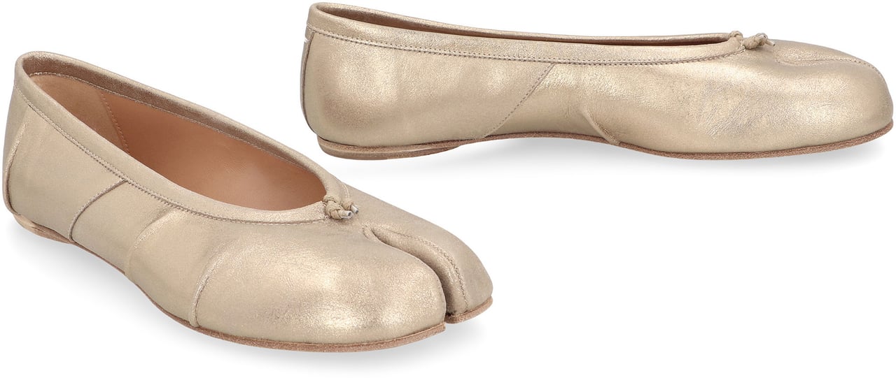 Maison Margiela Tabi Ballet Shoes New Goud