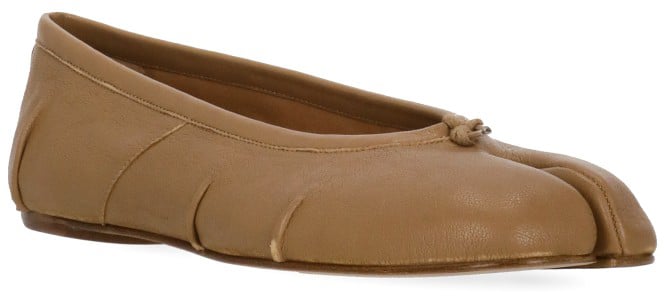 Maison Margiela Flat Shoes Beige Beige
