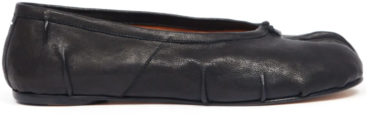 Maison Margiela Tabi Ballerina New Black Zwart