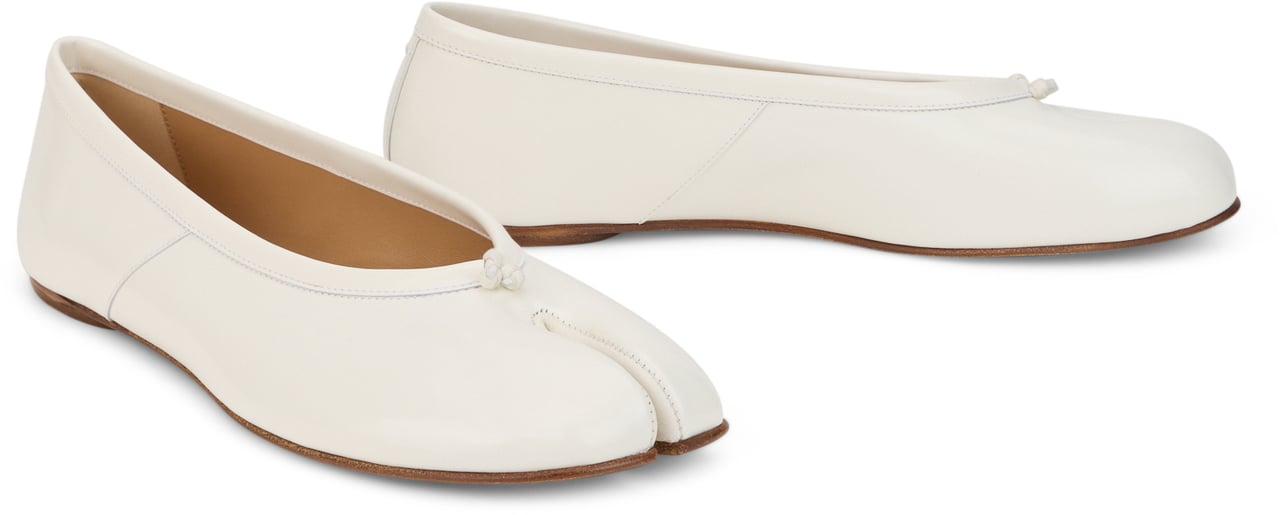 Maison Margiela White Tabi ballerinas Wit