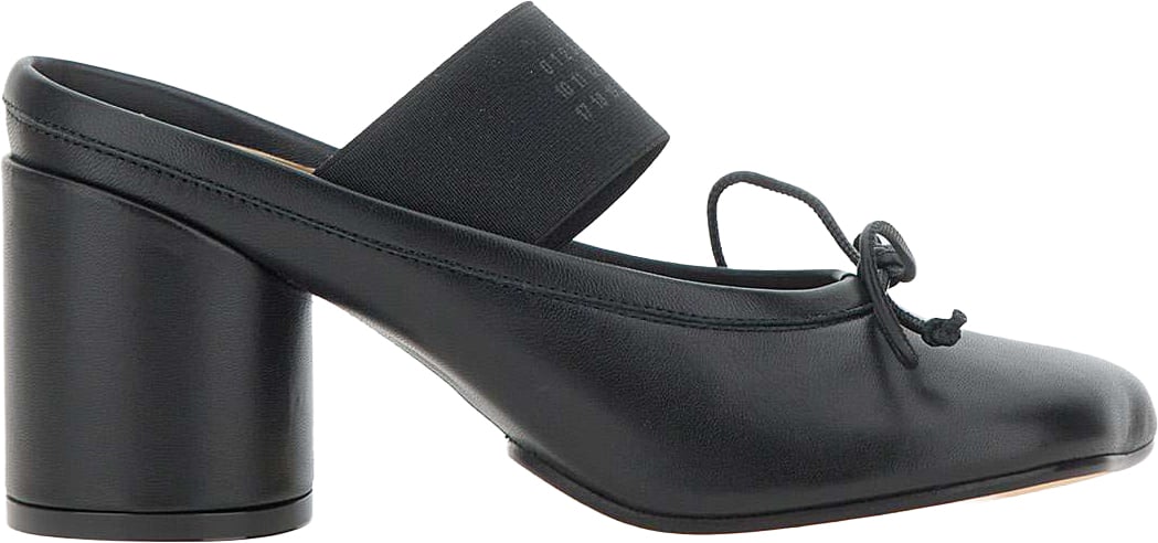 Maison Margiela With Heel Black Zwart