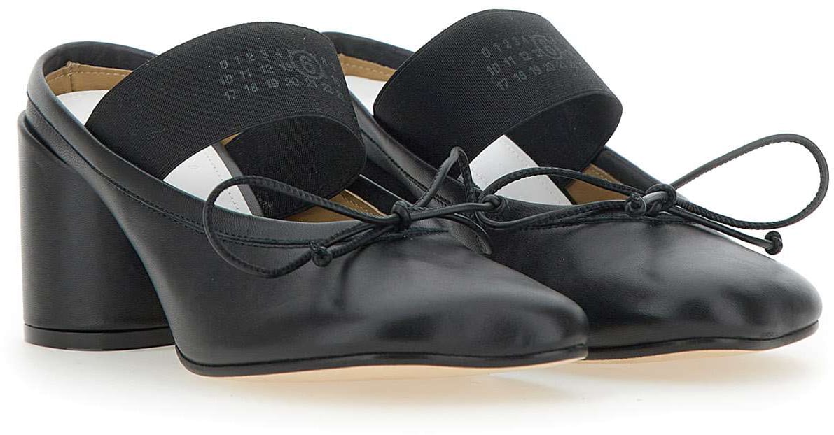 Maison Margiela With Heel Black Zwart