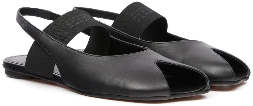 Maison Margiela Flat Shoes Black Zwart