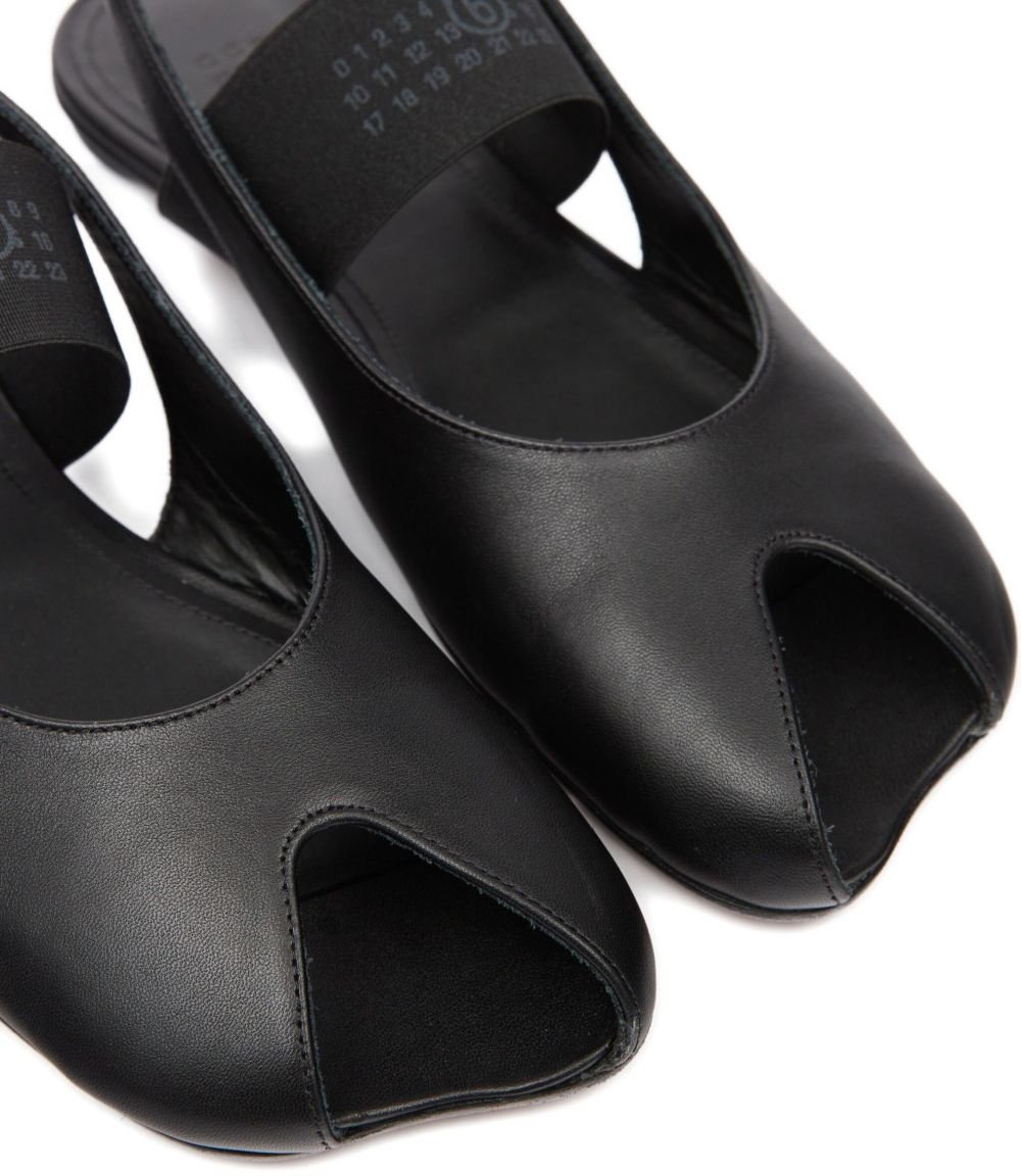 Maison Margiela Flat Shoes Black Zwart