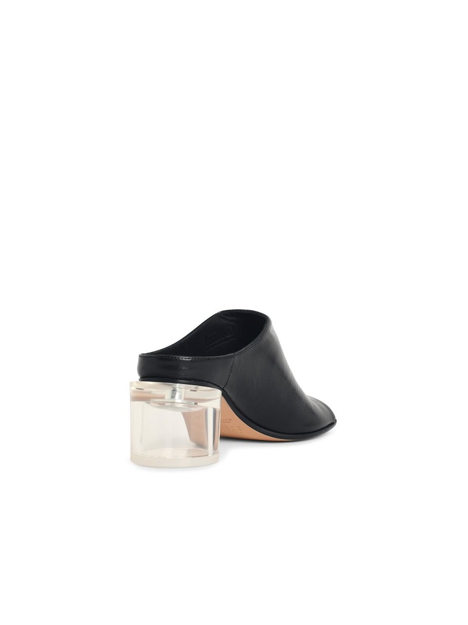 Maison Margiela 'Anatomic' Black Leather Mules Neutraal