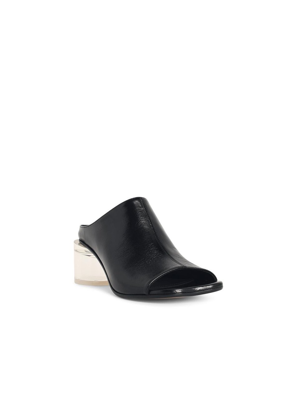 Maison Margiela 'Anatomic' Black Leather Mules Neutraal
