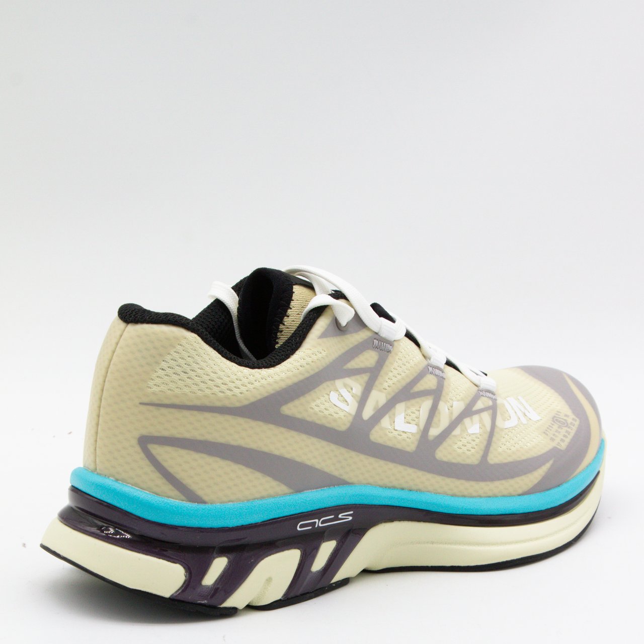 Maison Margiela Green Geometric Pattern Translucent Sneakers Neutraal