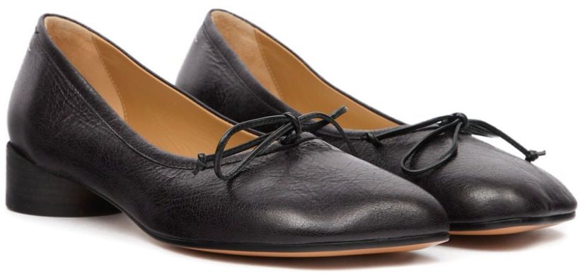 Maison Margiela Flat Shoes Black Zwart
