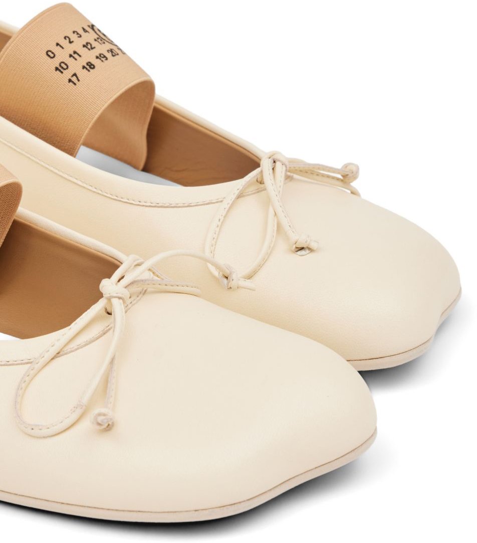 Maison Margiela Flat Shoes Avorio Wit