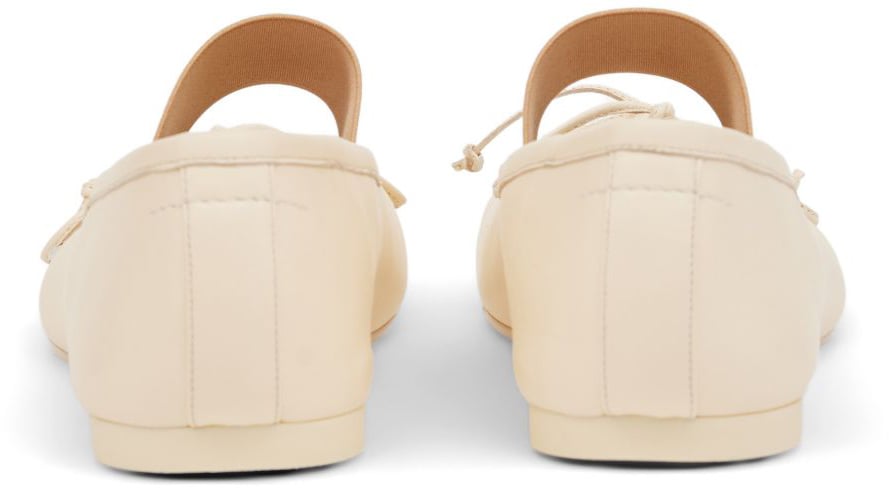 Maison Margiela Flat Shoes Avorio Wit