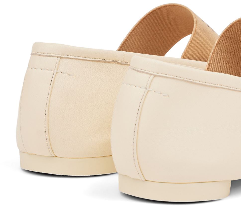 Maison Margiela Flat Shoes Avorio Wit