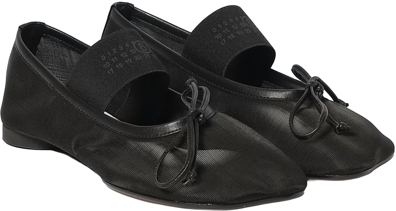 Maison Margiela Flat Shoes Black Zwart
