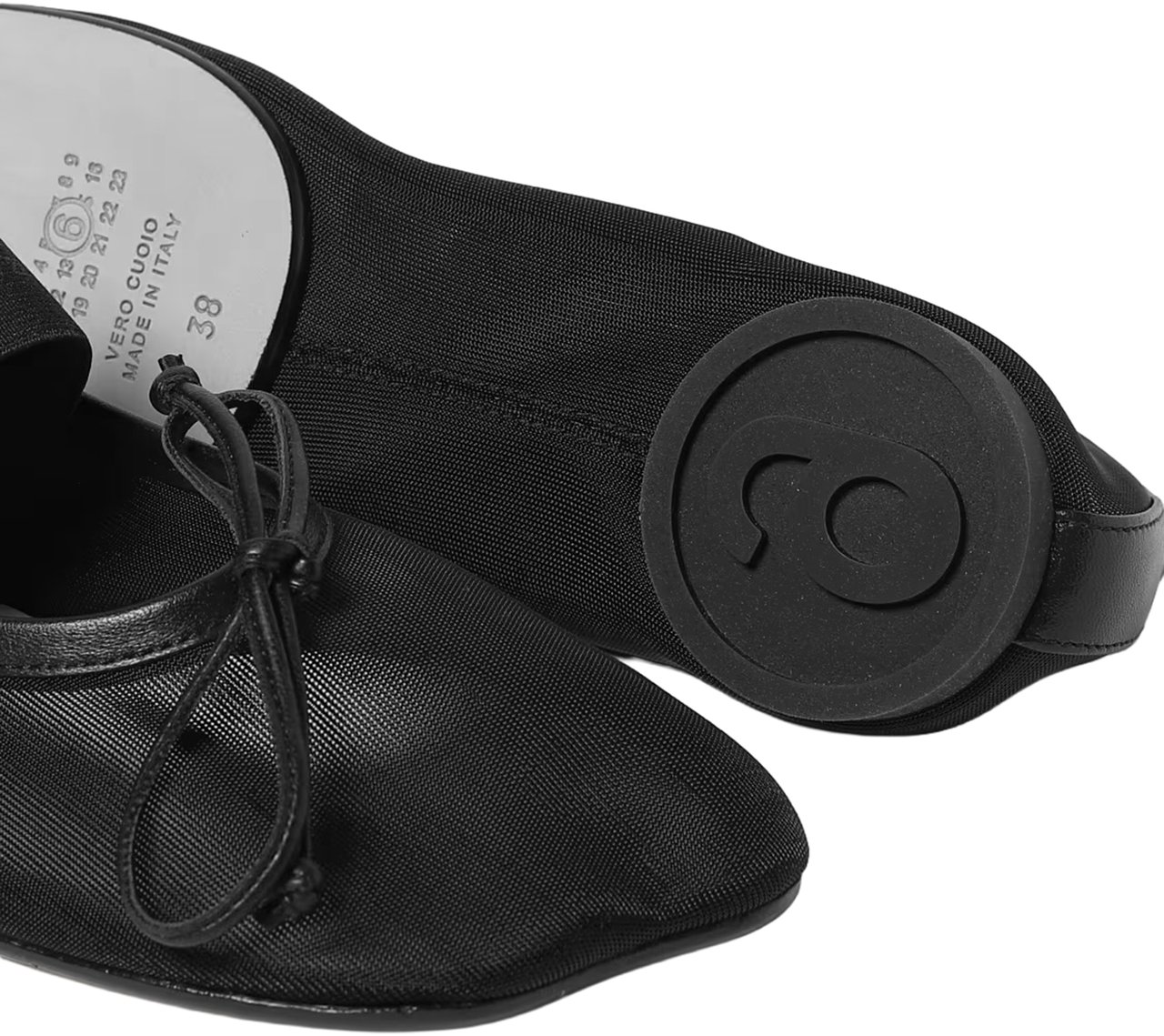 Maison Margiela Flat Shoes Black Zwart