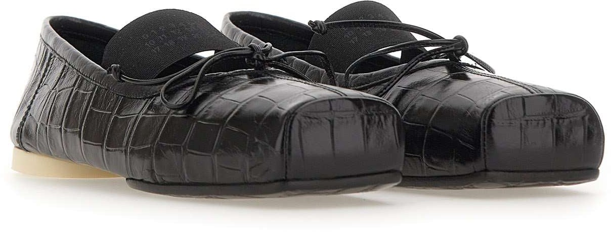 Maison Margiela Flat Shoes Black Zwart