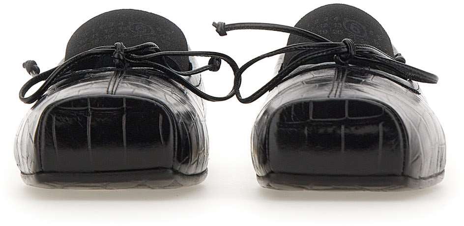 Maison Margiela Flat Shoes Black Zwart