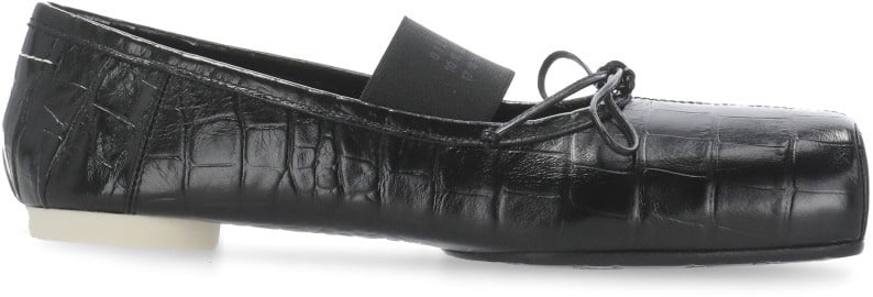 Maison Margiela Flat Shoes Black Zwart