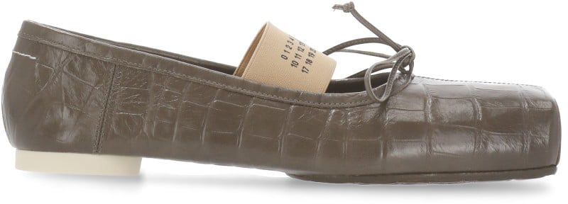 Maison Margiela Flat Shoes Brown Bruin