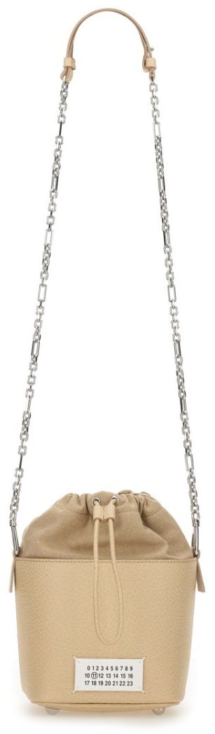 Maison Margiela 5Ac Bucket Bag Neutraal