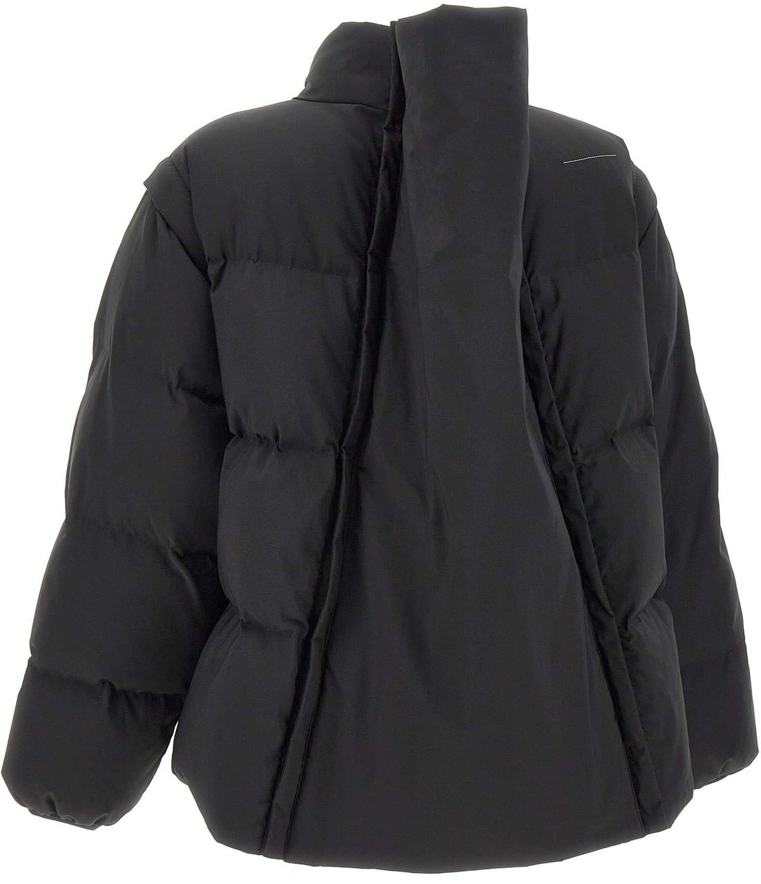 Maison Margiela Coats Black Zwart