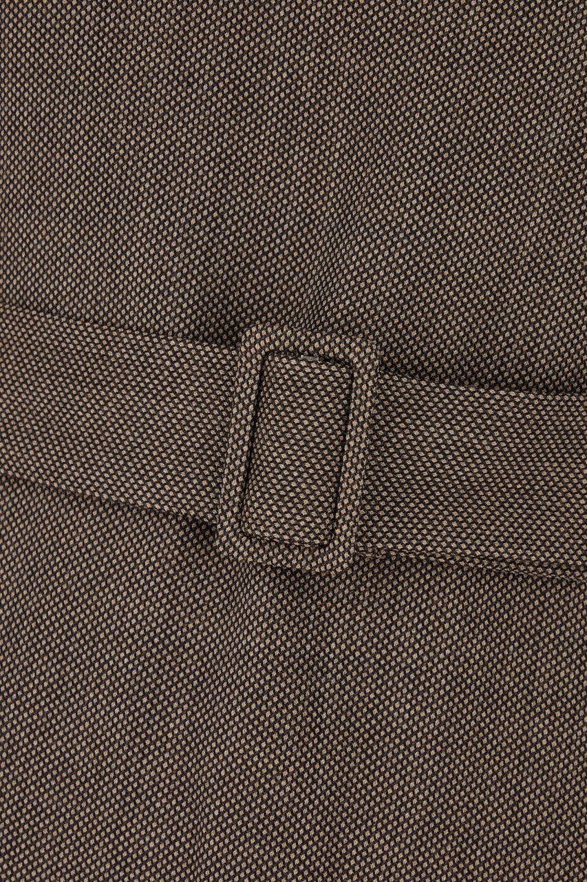 Maison Margiela Mm6 Embroidered wool dress Divers