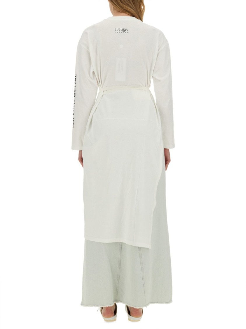 Maison Margiela Jersey T-Shirt Wit