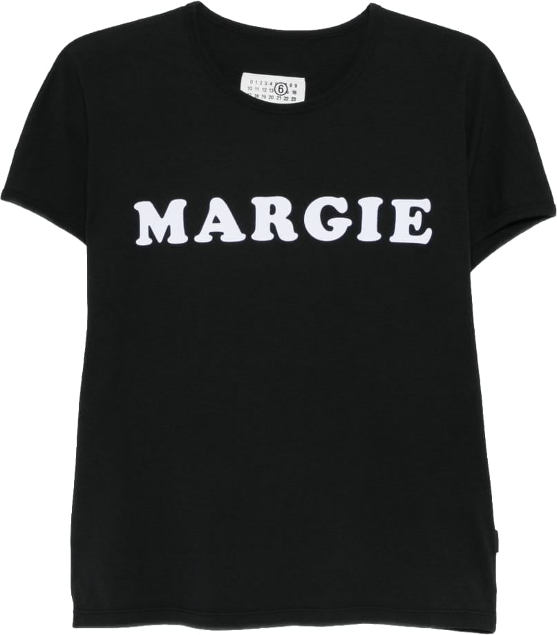 Maison Margiela T-Shirts And Polos Nero Zwart
