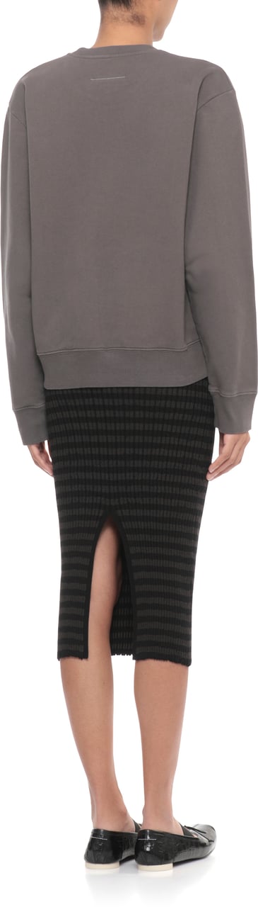 Maison Margiela Sweaters Grey Grijs