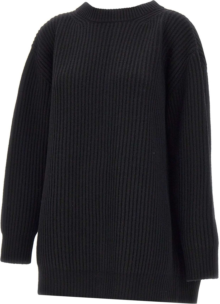 Maison Margiela Sweaters Black Zwart