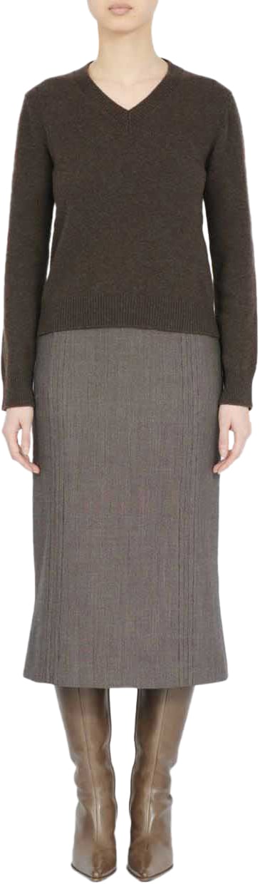 Maison Margiela Sweaters Brown Bruin