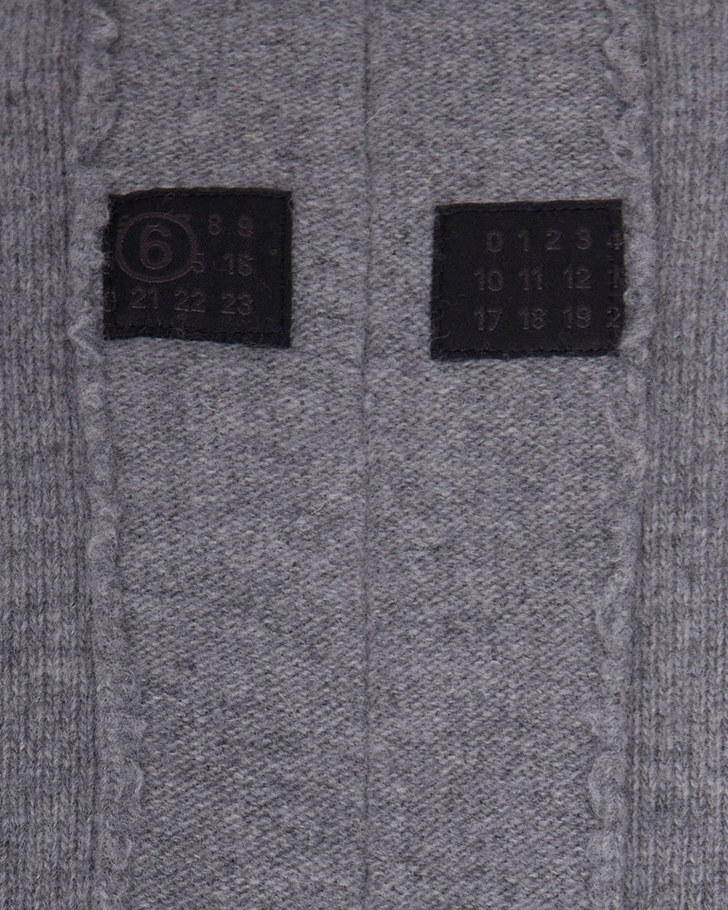 Maison Margiela Sweaters Grey Grijs