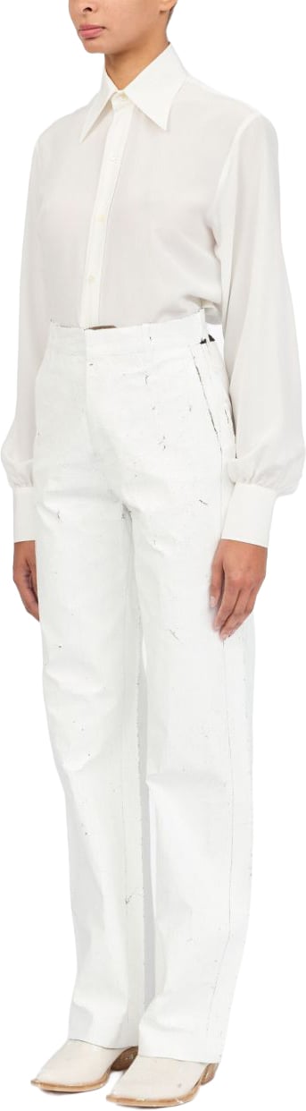 Maison Margiela Trousers White Wit
