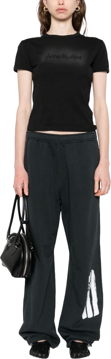 Maison Margiela Trousers Black Donkergrijs