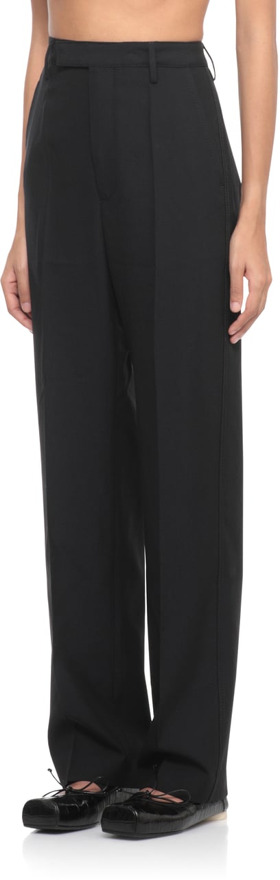 Maison Margiela Trousers Black Zwart