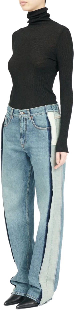 Maison Margiela Jeans Clear Blue Blauw