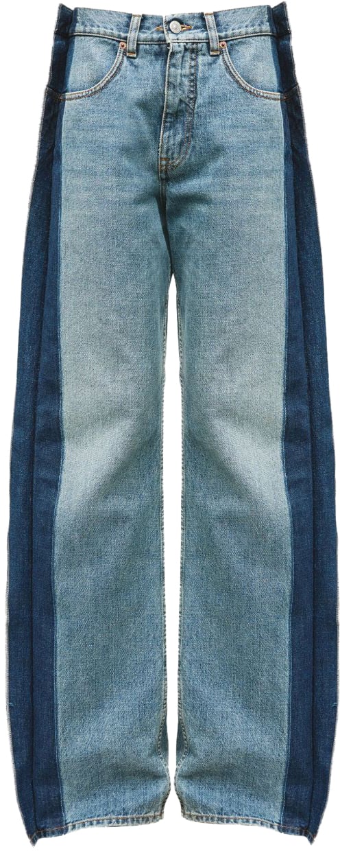 Maison Margiela Jeans Clear Blue Blauw