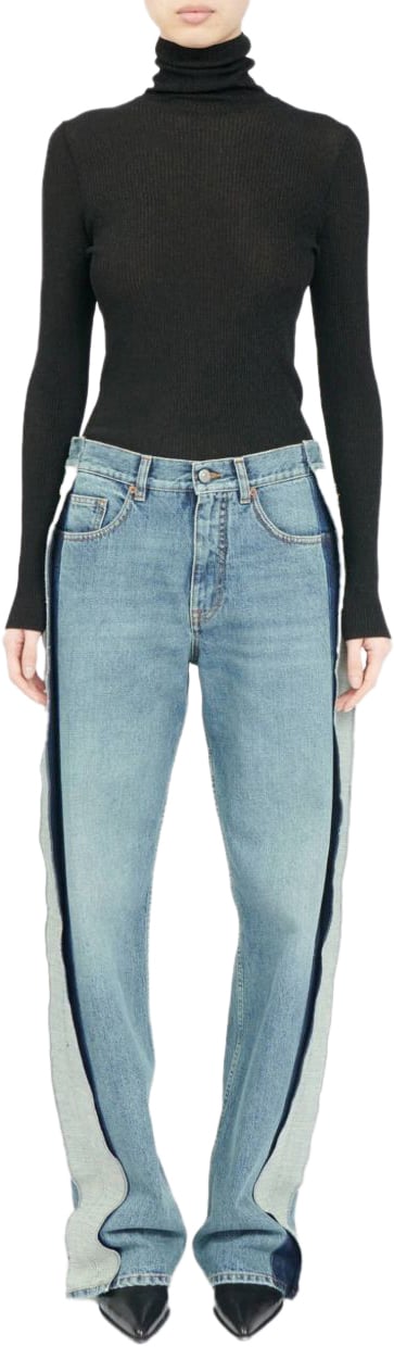Maison Margiela Jeans Clear Blue Blauw